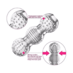 Masturbador Texturado Flexible - Imagen 2