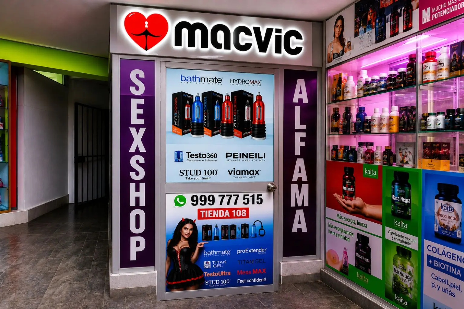 MACVIC sexshop en Trujillo - tienda física