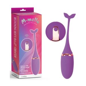 M-Mello Beckoning Beats Bullet Vibrator-Purple